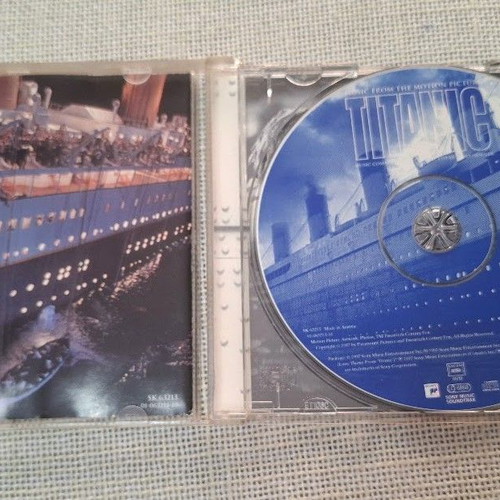 James Horner Titanic CD soundtrack