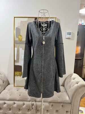 BSB dress new, mini elastic grey, size S