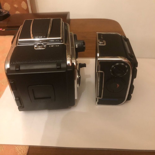 Hasselblad 203 FE new with two unused backs