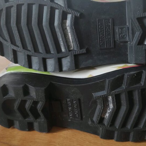 Migato galotses like new, size 37, multicolor
