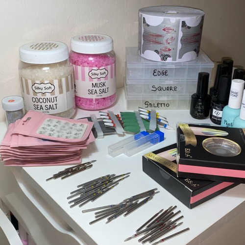 Nail products new with dual forms cases and accessories