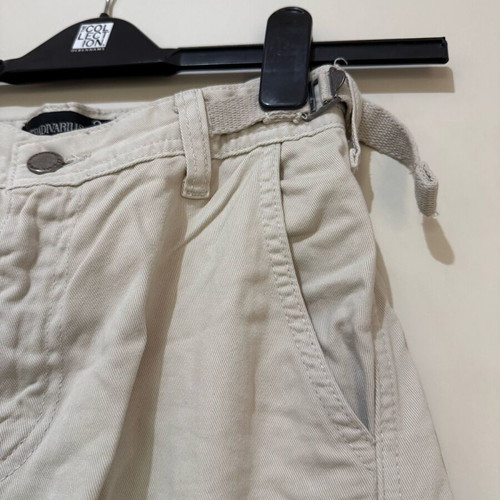 Cargo pants used beige color Stradivarius