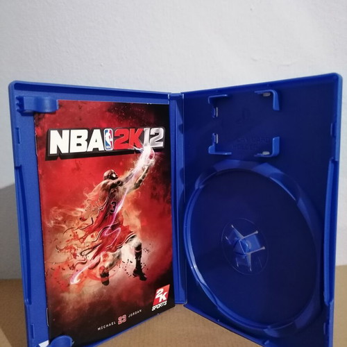 NBA 2K12 PlayStation 2 case and manual used, no game