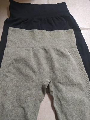 Shaping leggings XL black and khaki like new