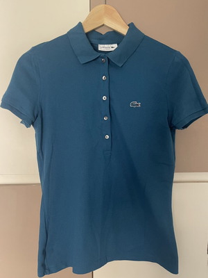 Lacoste polo shirt like new, size S 36, green