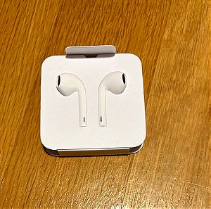 Apple EarPods Earbuds Handsfree με Βύσμα Lightning Λευκό καινούργια σφραγισμένα