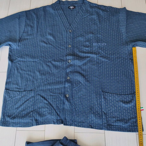 Vintage MaxFort men's cotton pajamas 7XL like new, blue