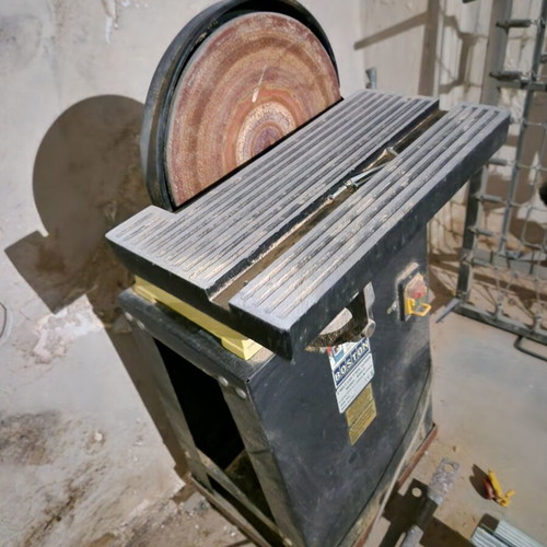 Boston BDS6x9 Belt and Disc Sander 750W used with base
