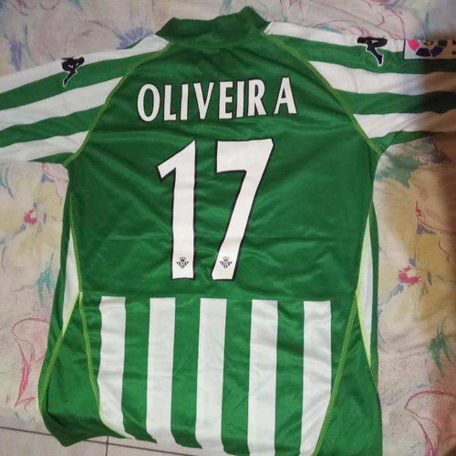 Betis 2008-2009 team jersey Ricardo Oliveira #17 new, size L