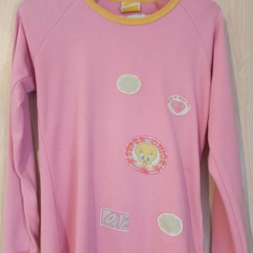 Girls' pajamas used, pink, Twetty