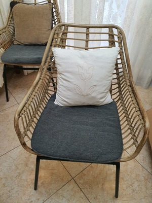 Outdoor chairs like new, set of 2