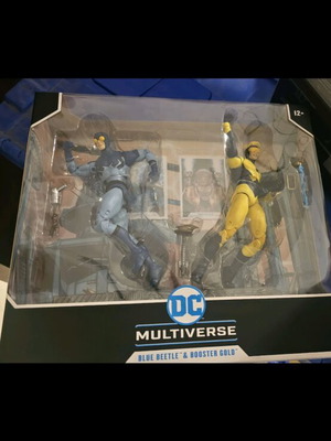 McFarlane DC Multiverse Blue Beetle and Booster Gold 2 Pack new