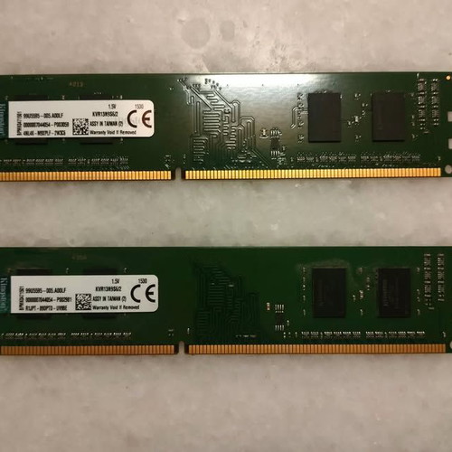 Kingston DDR3-1333 RAM 2 x 2GB used for PC