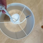 IKEA RINGSTA lampshade with socket