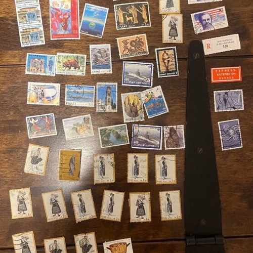 Stamps new, collection from 1970 and foreign
