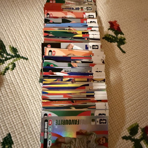 Fifa World Cup single cards new, pack of 148