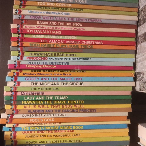 Walt Disney Production 37 books like new, vintage collection