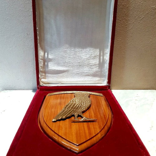 Memorabilia Plaque of Ionideios School Piraeus like new
