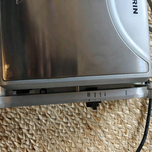 Severin Inox grill toaster like new 1800W 23x14.5cm