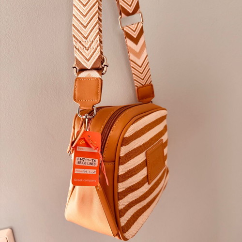 Fragola shoulder bag new, white and beige