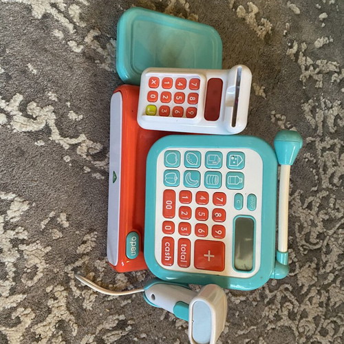 Cash Register Super Market like new, battery operated toy