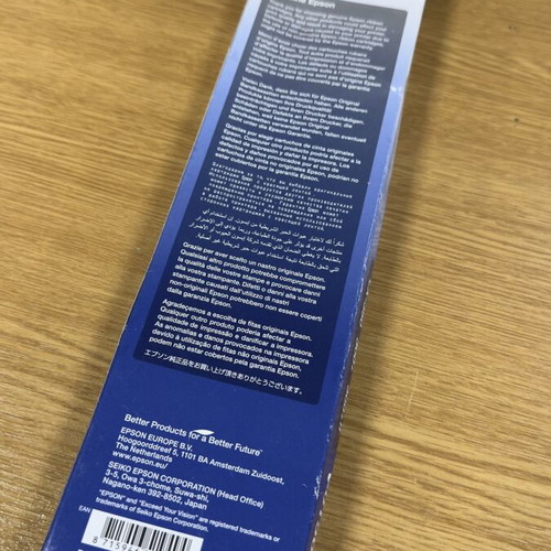 Epson S015637 / S015631 black ribbon cartridge, 18 meters
