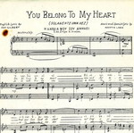 You Belong to My Heart παρτιτούρα μεταχειρισμένη, ελληνικοί στίχοι, Walt Disney