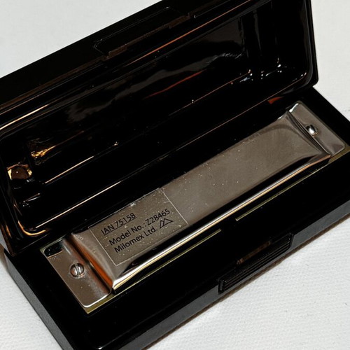 Harmonica with neck holder, sold together