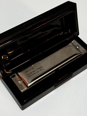 Harmonica with neck holder, sold together