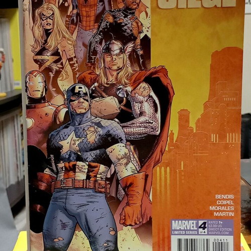 Siege #04 Marvel Comics new