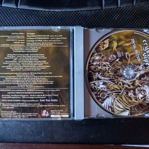 Crystal Viper Metal Nation CD First Press 2009