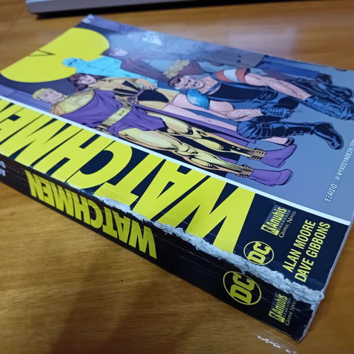 Watchmen comic used in Greek