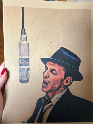 Frank Sinatra poster new, Old days