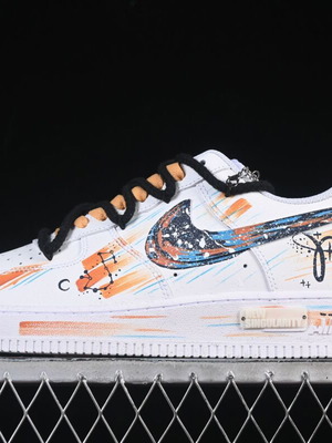 Nike Air Force 1 '07 Low Scorpio hand-painted sneakers new