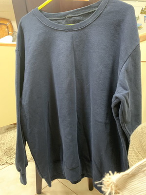 Men's blue shirt XXL like new
