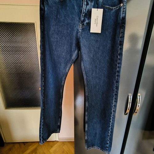 Calvin Klein Jeans Standard Straight new, blue, size L