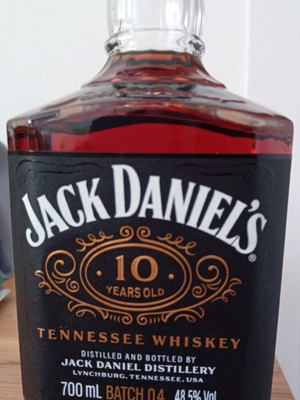 Jack Daniel's 10YO Batch 4 700ml new Tennessee whiskey