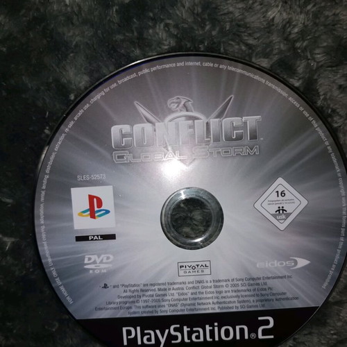 PlayStation 2 Conflict game like new with case