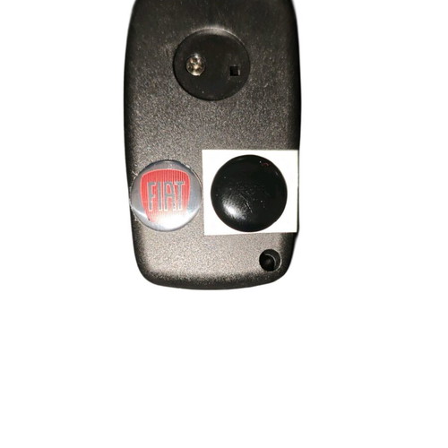 Fiat key shell replacement 3 button new, black