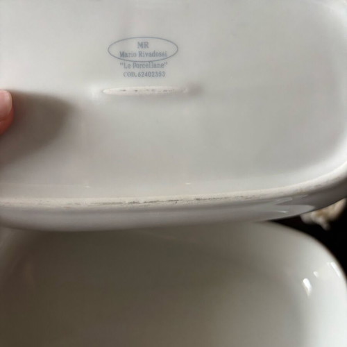 Alitalia porcelain collectible bowls set of 6