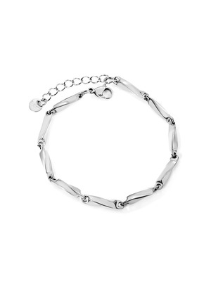 Steel bracelet new with tags silver