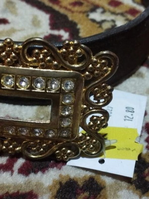 Women's brown belt new, length 105