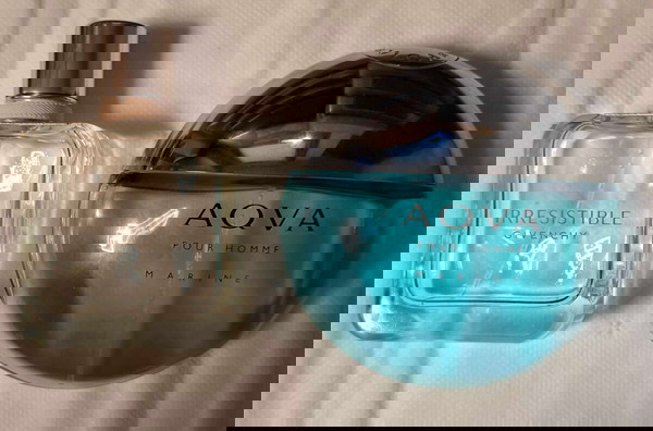Άδεια μπουκαλάκια Bulgari + Givenchy