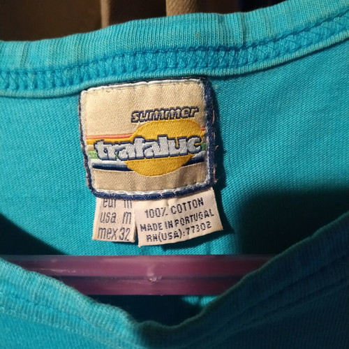 Trafaluc turquoise T-shirt size M used