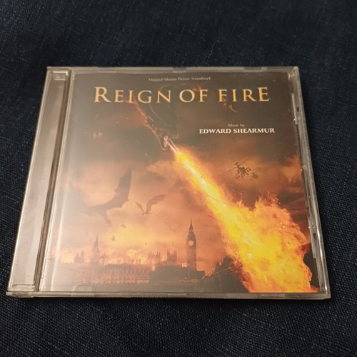 Reign of Fire soundtrack CD καινούργιο, ηλεκτρονική μουσική