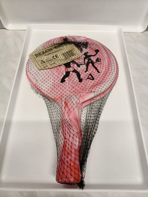 Vintage wooden beach rackets new with marble effect design