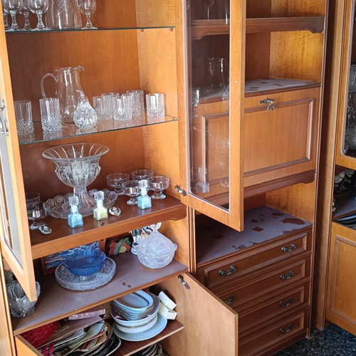 Wooden cabinet used
