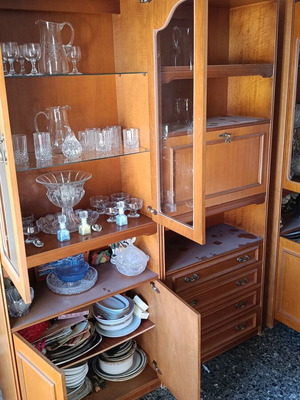 Wooden cabinet used