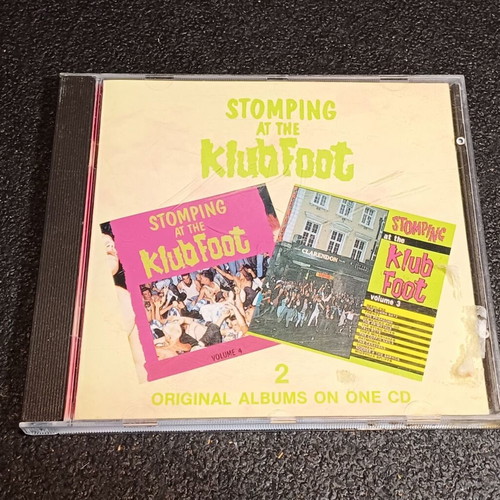 Stomping At The Klub Foot Volumes 3 & 4 CD used, Psychobilly Punk Rockabilly