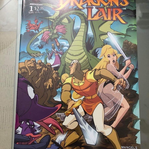 Dragons Lair 1-3 and 1 Variant Crossgen Don Bluth comics new, set of 4